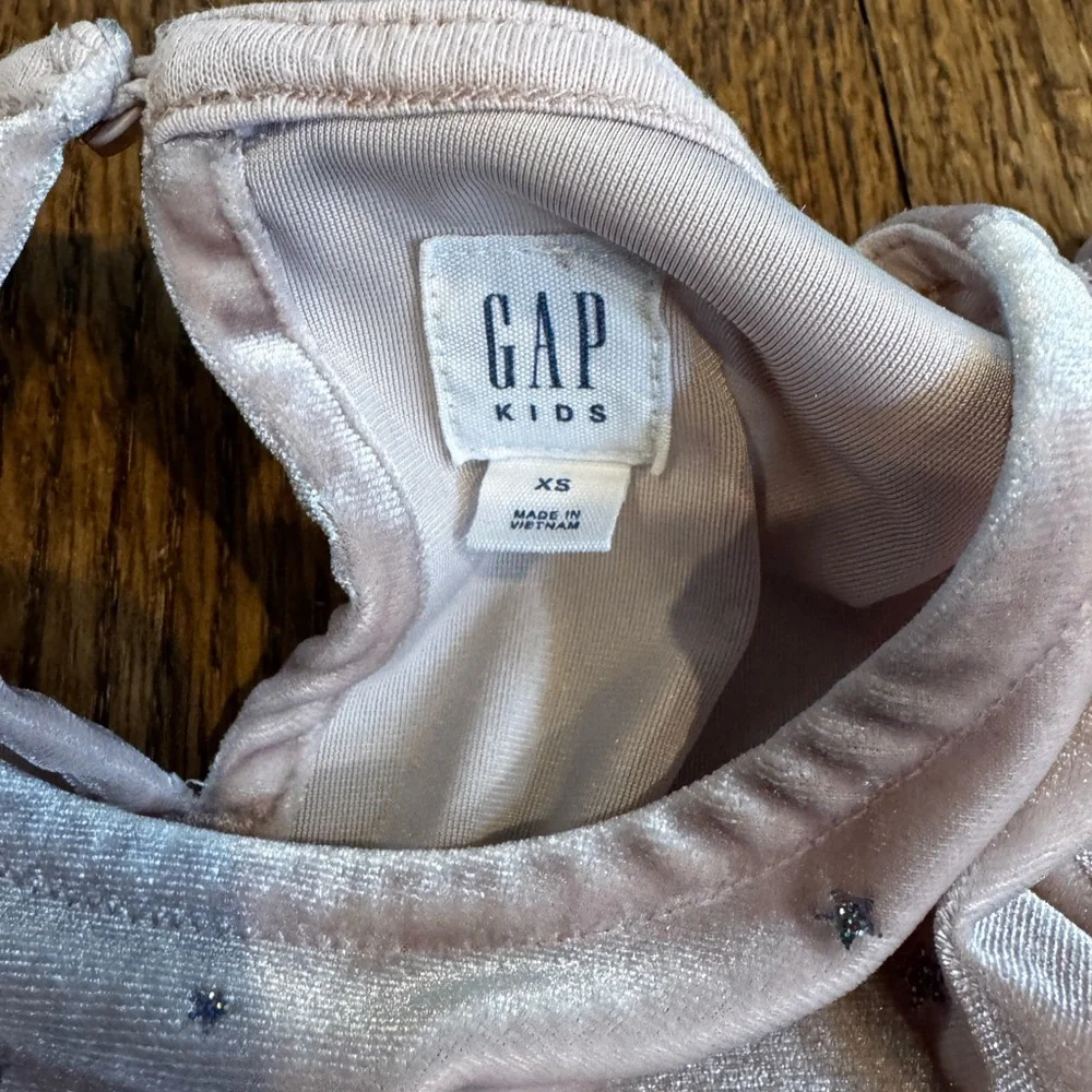 Pink velvet GAP dress size XS